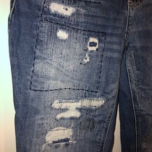 Distressed Jeans